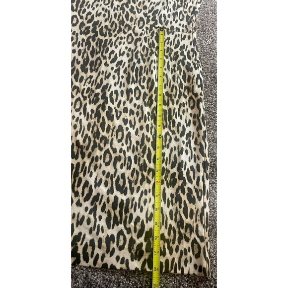 Chicos Leopard Print Sleeveless Sheath Dress - Picture 6 of 7